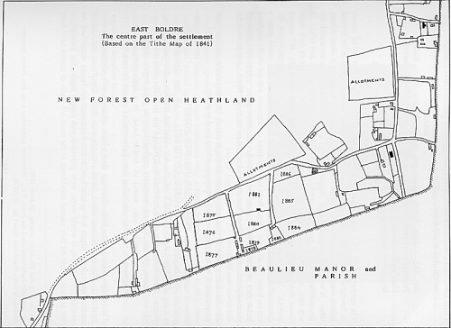 east boldre map